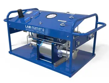 Bancos neumáticos para pruebas hidráulicas UPH